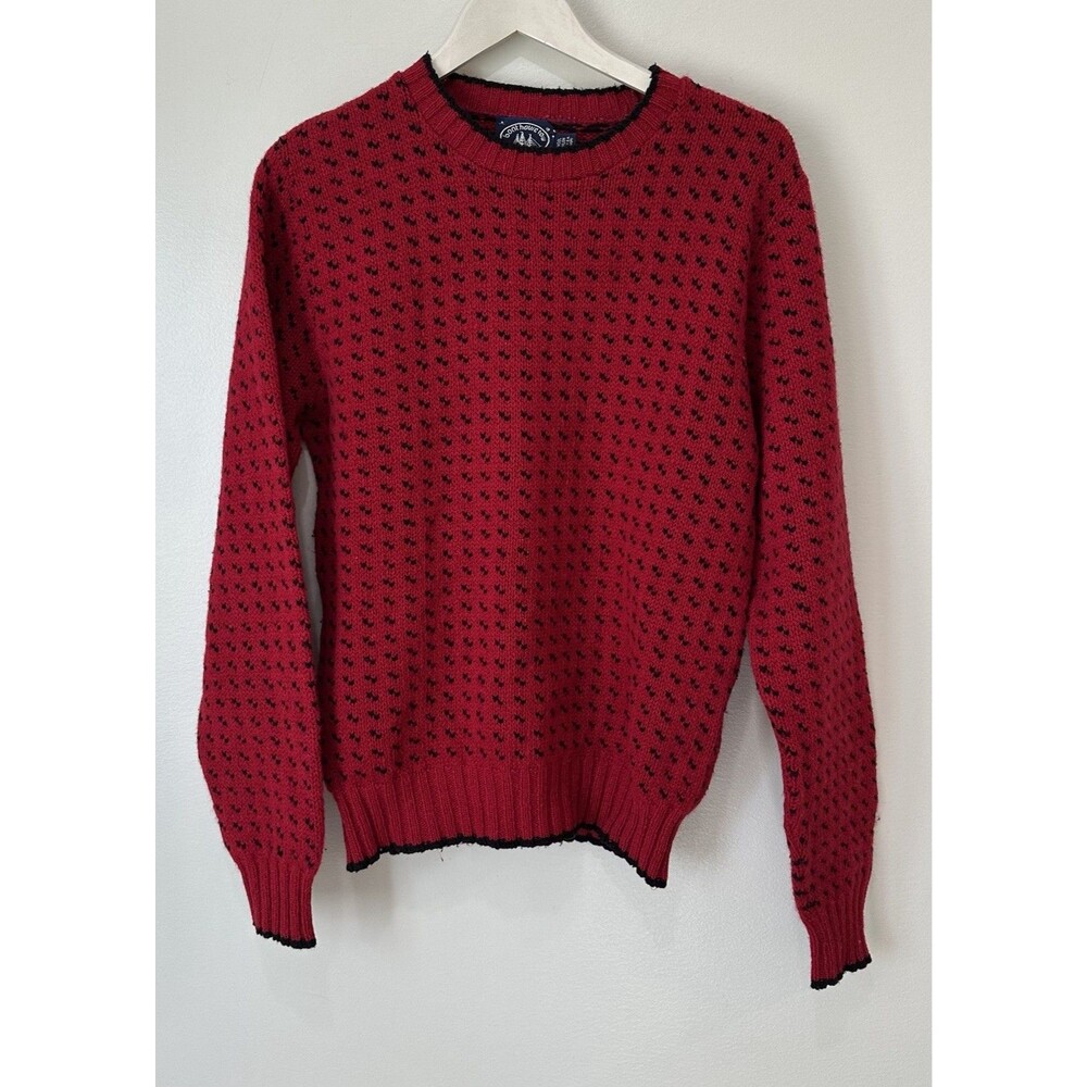 VTG boathouse Row Wool Sweater Made In USA unisex Sz. Medium